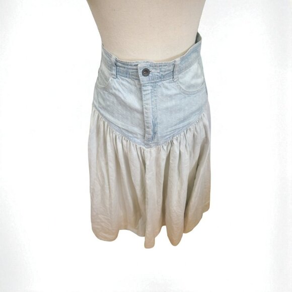 Vintage 41 Park Denim & Cotton Prairie Skirt - Picture 3 of 6